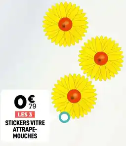 Centrakor Stickers vitre attrape- mouches offre