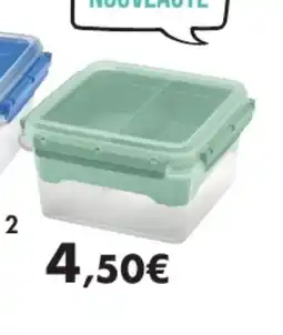 E.Leclerc Boite alimentaire carrée fresh system sandwich offre