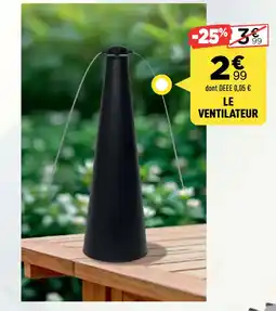Centrakor Le ventilateur offre