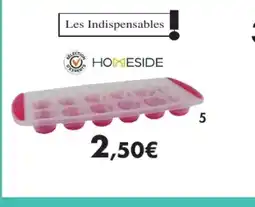 E.Leclerc Bac à glaçons en plastique souple offre