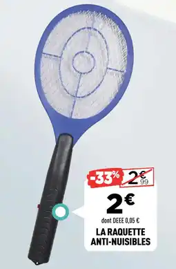 Centrakor La raquette anti-nuisibles offre