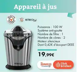 E.Leclerc Appareil à jus offre