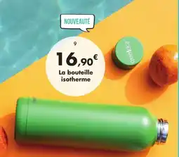 E.Leclerc Bouteille isotherme acier inoxydable vert olive offre