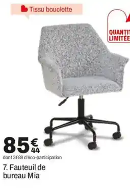 BUT Fauteuil de bureau Mia offre