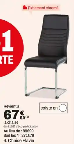 BUT Chaise Flavie offre