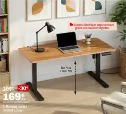 BUT Bureau assis / debout Louis offre