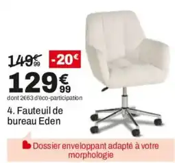 BUT Fauteuil de bureau Eden offre