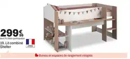 BUT Lit combiné Shelter offre