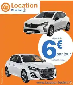 E.Leclerc E.leclerc - loction offre
