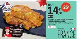 E.Leclerc Arrangée de porc offre