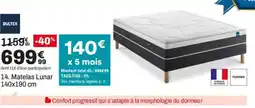 BUT BULTEX Matelas Lunar offre