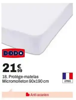 BUT DODO Protège-matelas Micromolleton offre