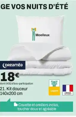 BUT DREAMEA Kit douceur offre