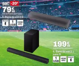 BUT Barre de son 3.1 sans fil offre