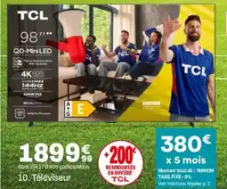 BUT TCL Téléviseur offre