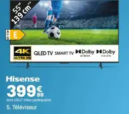 BUT HISENSE Téléviseur offre