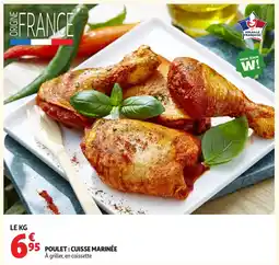 Auchan Poulet cuisse marinée offre