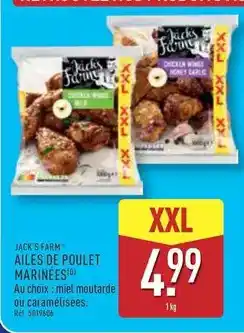 ALDI Ailes de poulet marinées offre