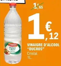 E.Leclerc Ducros - vinaigre d'alcool offre
