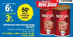 E.Leclerc Nescafé - préparation pour boisson chaude offre