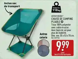 ALDI Dim - chaise de camping pliable offre