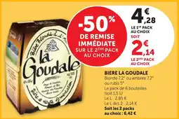 Bi1 Biere la goudale offre