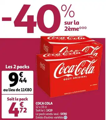 Auchan Coca cola coca cola offre