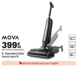 BUT ΜΟΥΛ Aspirateur balai laveur sans fil offre