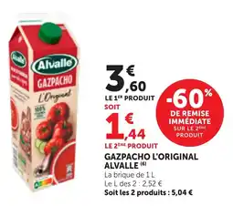 Bi1 Gazpacho l'original alvalle offre
