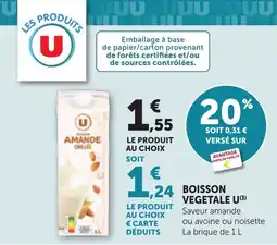 Bi1 Boisson vegetale u offre