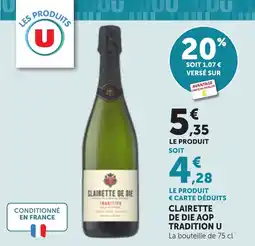 Bi1 Clairette de die aop tradition u offre