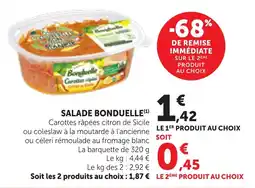 Bi1 Salade bonduelle offre