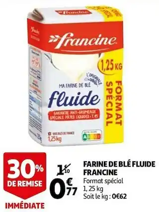 Francine farine de blé fluide