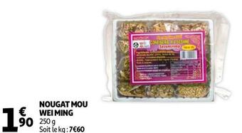 Wei ming nougat mou