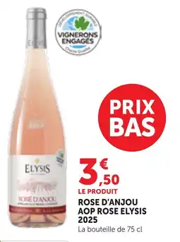 Bi1 Rose d'anjou aop rose elysis 2025 offre