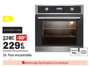 BUT SIGNATURE Four encastrable offre