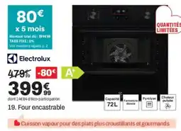 BUT ELECTROLUX Four encastrable offre