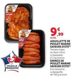 Bi1 Aiguillette de poulet marine saveurs d'ete offre