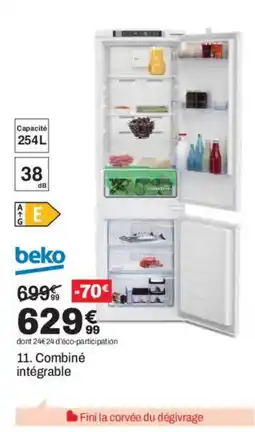 BUT BEKO Combiné intégrable offre