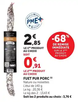 Bi1 Fuet pur porc offre