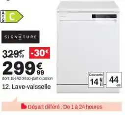 BUT SIGNATURE Lave-vaisselle offre