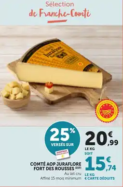 Bi1 Comté aop juraflore fort des rousses offre