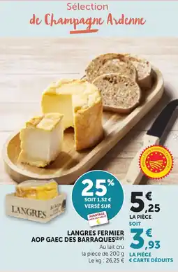 Bi1 Langres fermier aop gaec des barraques offre