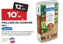 Bricomarché JARDIBEST Paillage de chanvre offre