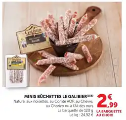 Bi1 Minis bûchettes le galibier offre