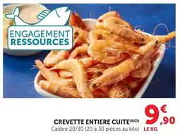 Bi1 Crevette entiere cuite offre