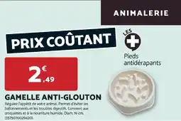 Bricomarché ANIMALERIE Gamelle anti-glouton offre