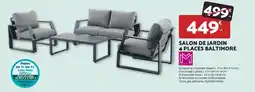 Bricomarché Salon de jardin 4 places baltimore offre