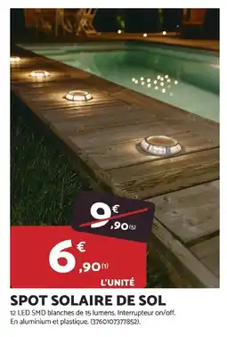 Bricomarché Spot solaire de sol offre