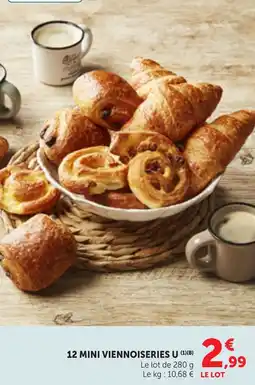 Bi1 12 mini viennoiseries u offre